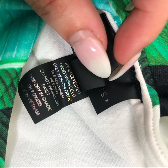 Pacsun One piece Green Bathing suit size L - Picture 4 of 8